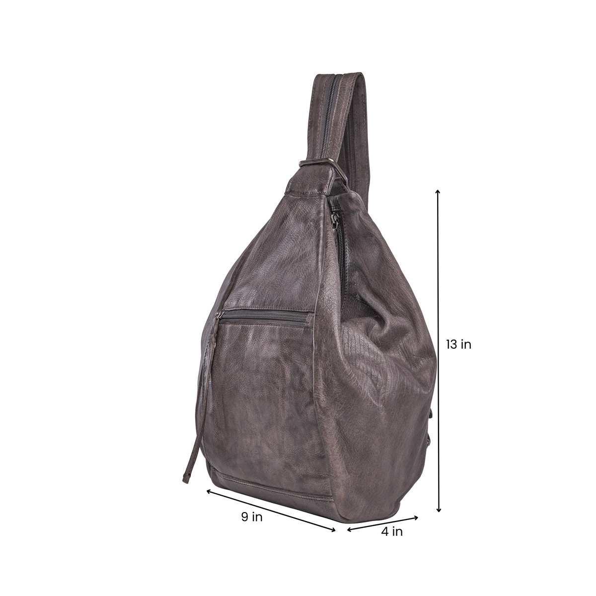 Concealed Carry Marley Backpack in Gray – additional view 1