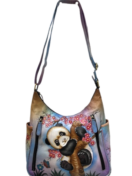 Concealed By Janko Panda Bear Garden Conceal and Carry Handbag