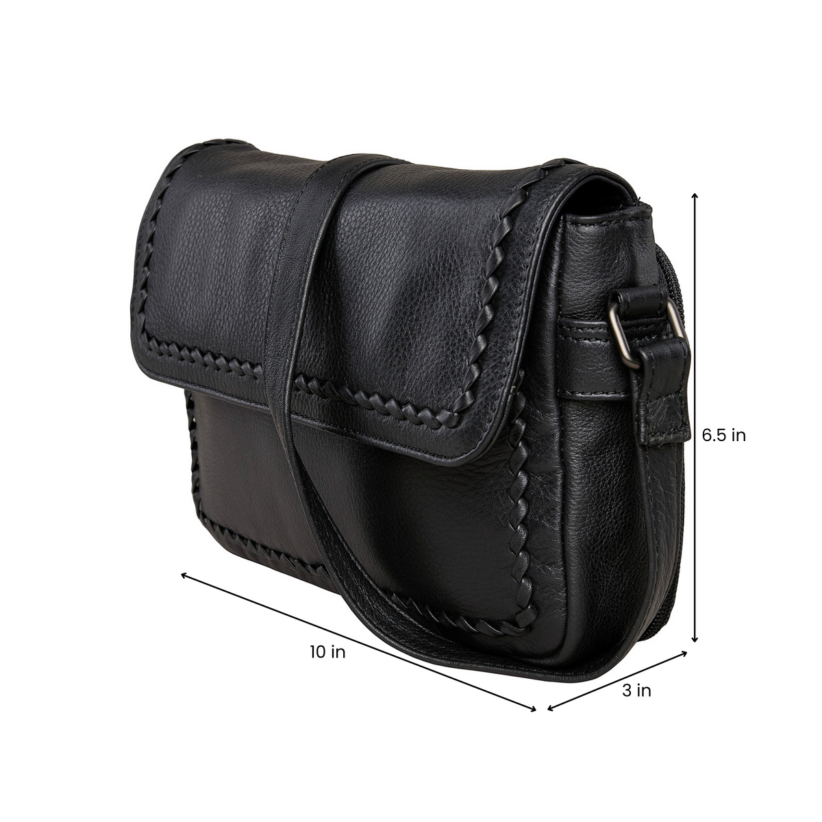 Concealed Carry Parker Leather Crossbody – additional view 2