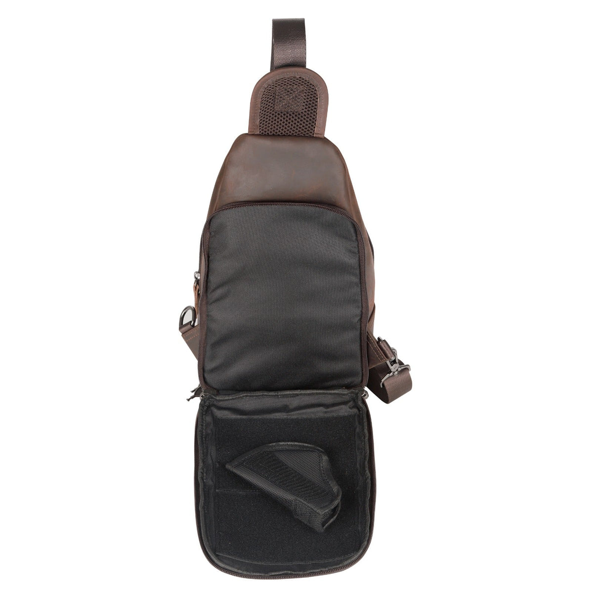 Concealed Carry Xander Leather Sling in Distressed Brown – additional view 2